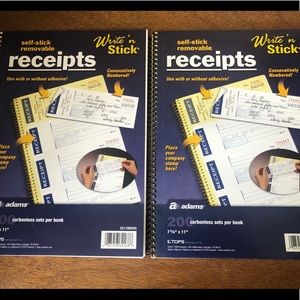 Receipt Books